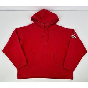 Vintage Marlboro Hoodie Mens Size L Red Sweatshirt Country Store Made in USA